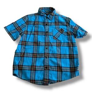 5/$35   Shaun White Boys Plaid‎ Button Up Shirt - Size 5